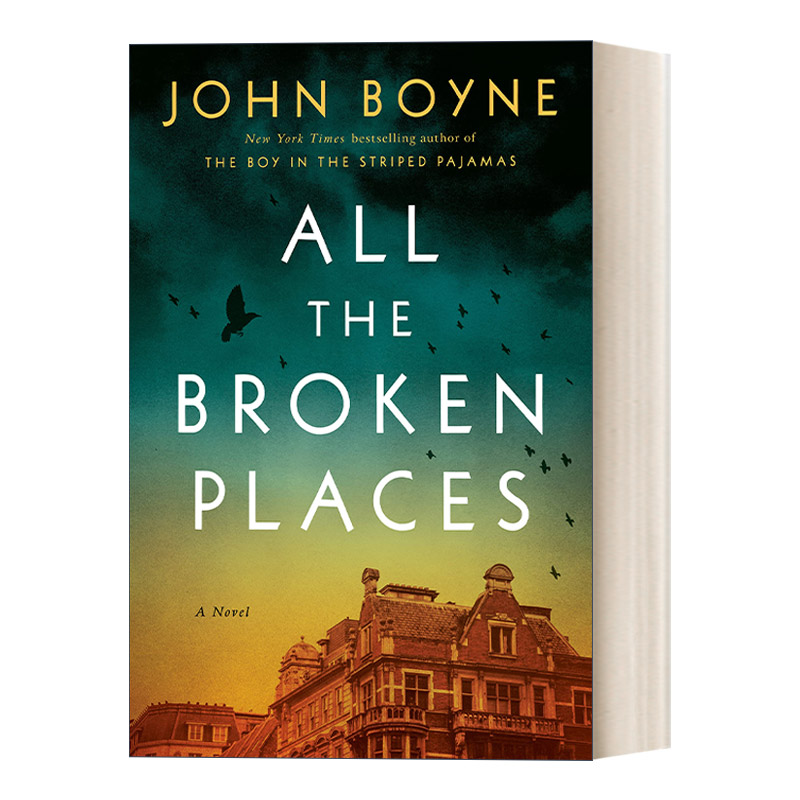 破碎之地 穿条纹睡衣的男孩续集 精装 All The Broken Places John Boyne 英文原版历史小说 进口英语书籍