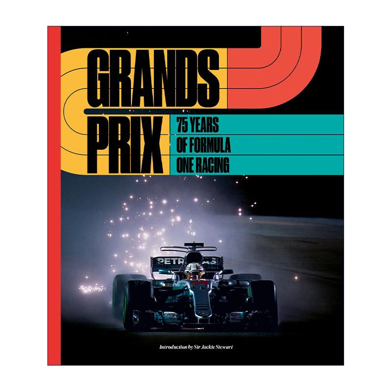 英文原版 Grands Prix 75 Years of Formula One Racing 大奖赛 F1一级方程式赛车75周年 精彩赛事回顾精装 进口英语原版书籍