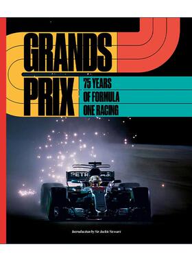 英文原版 Grands Prix 75 Years of Formula One Racing 大奖赛 F1一级方程式赛车75周年 精彩赛事回顾精装 进口英语原版书籍