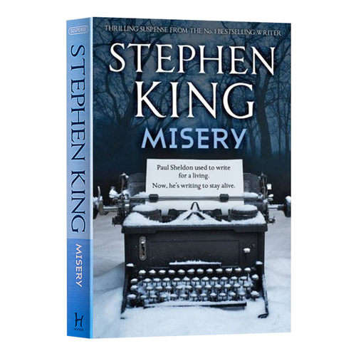 Misery Stephen King 英文原版 头号书迷 危情十日 苦难  英文版推理恐怖惊悚小说 进口原版英语书籍