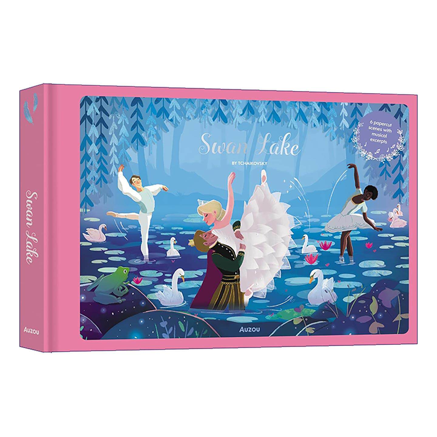英文原版 Swan Lake 天鹅湖 纸艺剧场 有声立体书 英文版 进口英语原版书籍
