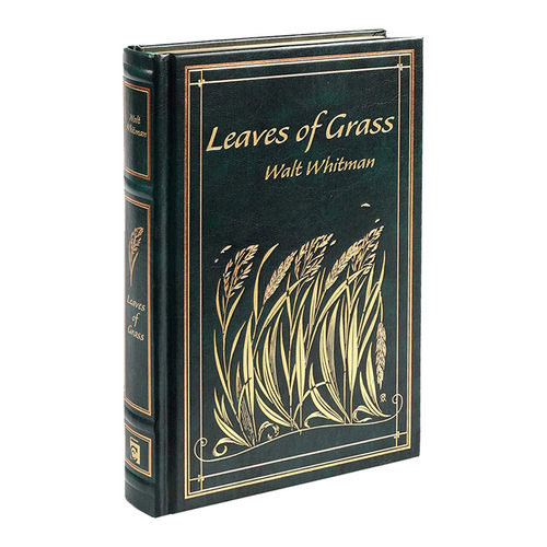 Leaves of Grass 草叶集 经典皮革精装 沃尔特·惠特曼 Walt Whitman David 英文原版文学诗歌读物 进口英语书籍
