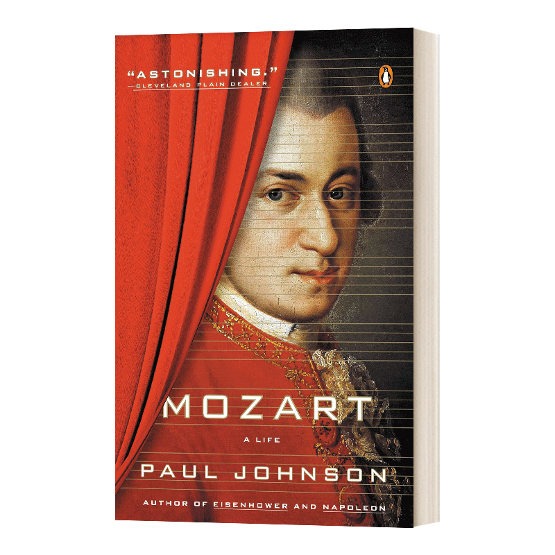 Mozart莫扎特英文人物传记读物