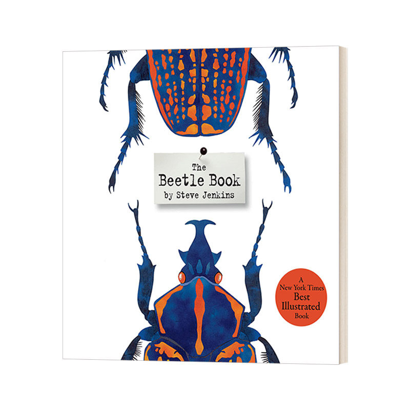 The Beetle Book 昆虫之书 精装科普绘本 动物科学 史蒂夫·詹金斯