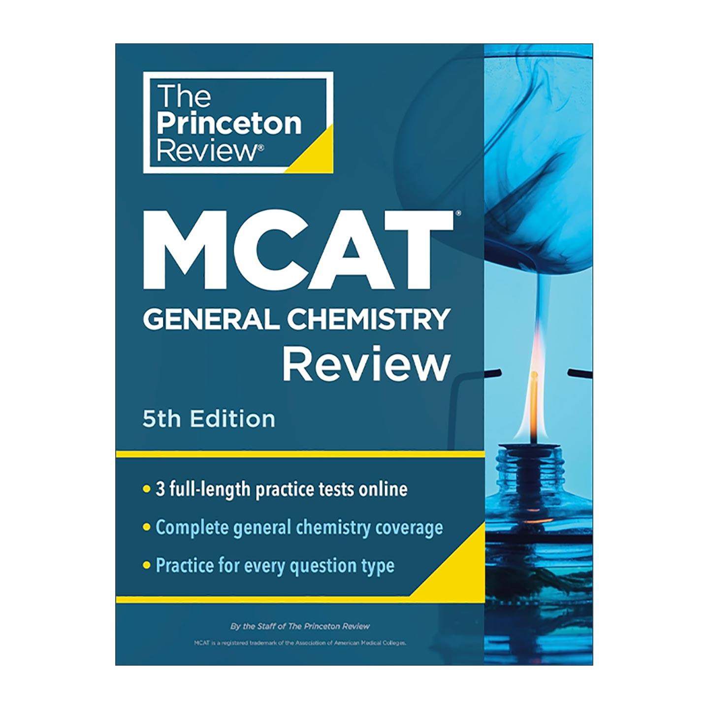 英文原版 Princeton Review MCAT General Chemistry Review 5th Edition 普林斯顿美国医学研究生院入学考试基础化学备考指南
