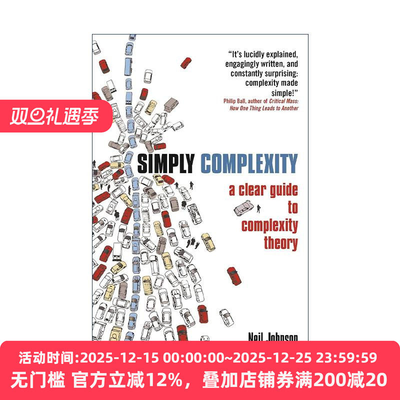 英文原版 Simply Complexity 大科学 解析群众行为 金融风暴 流行病毒 战争冲突背后的共同脉络 英文版 进口英语原版书籍