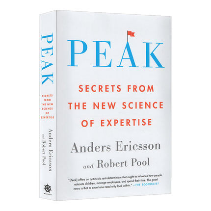 刻意练习 如何从新手到大师 Peak Secrets from the New Science of Expertise 英文原版成功励志读物 进口英语书籍