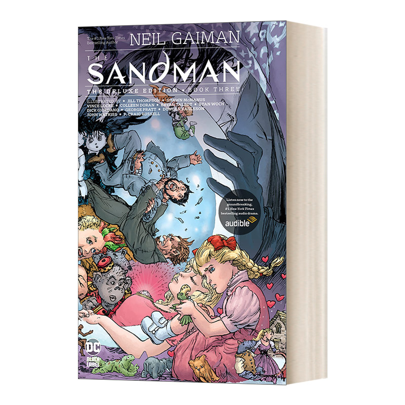 睡魔 卷三 精装豪华版 The Sandman Vol. 3 The Deluxe Edition Book Three 英文原版漫画读物 进口英语书籍 书籍/杂志/报纸 文学小说类原版书 原图主图