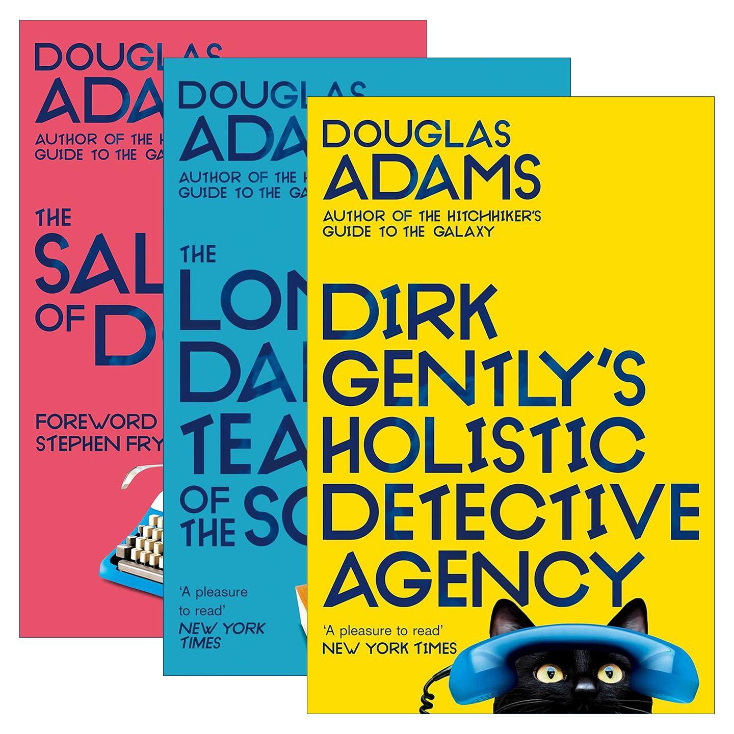 英文原版小说 Dirk Gently 全能侦探社系列3册 Douglas Adams 英文版 进口英语原版书籍
