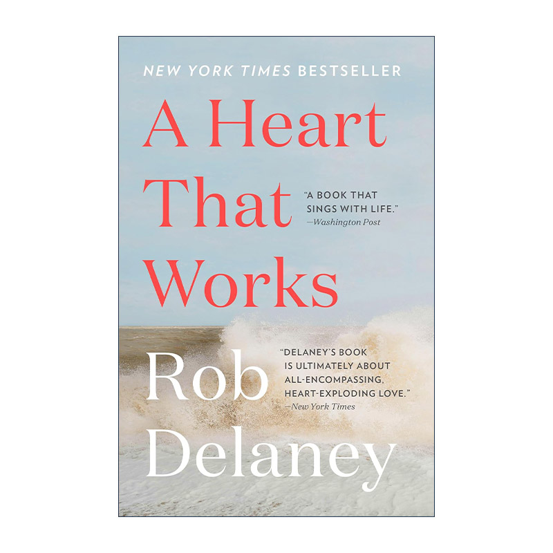 英文原版 A Heart That Works 一颗有用的心 当你失去你的孩子时 传记 Rob Delaney 英文版 进口英语原版书籍