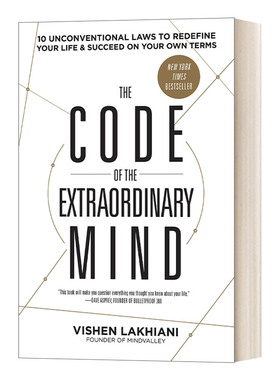 非凡大脑的秘密 The Code of the Extraordinary Mind 重新定义你的生活和成功的10个非常规法则 英文原版生活科普读物