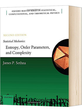 英文原版 Statistical Mechanics 统计力学 熵 序参量与复杂度 第二版 英文版 进口英语原版书籍