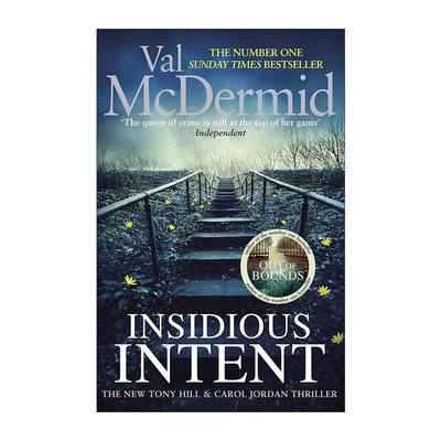 英文原版 Insidious Intent 同名影视小说心理追凶阴险意图 侦探推理悬疑犯罪 Val McDermid 英文版 进口英语原版书籍