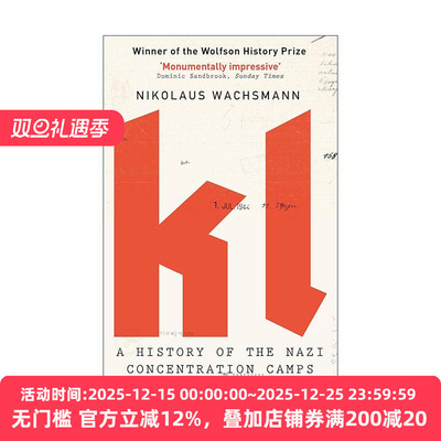 英文原版 KL A History of the Nazi Concentration Camps 纳粹集中营史 英文版 进口英语原版书籍
