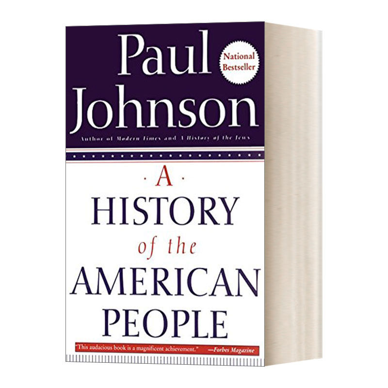 A History of the American People 美国人的历史 美国人民史 保罗约翰逊 英国历史学家