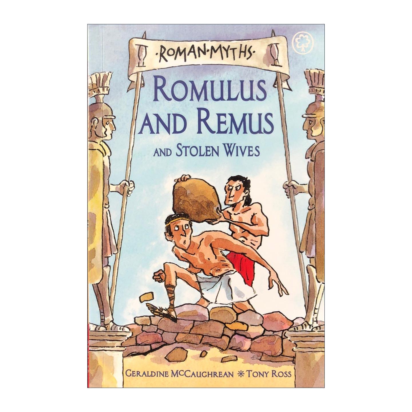 英文原版 Romulus And Remus 罗穆卢斯和雷姆斯 古希腊罗马神话传说故事 英文版 进口英语原版书籍