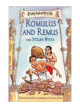 英文原版 Romulus And Remus 罗穆卢斯和雷姆斯 古希腊罗马神话传说故事 英文版 进口英语原版书籍