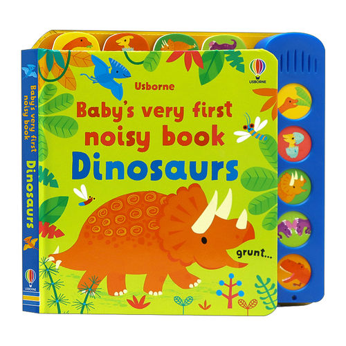 Baby's Very First Noisy Book: Dinosaurs 宝宝的第一本发声书：恐龙