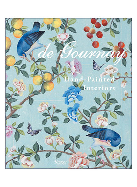 英文原版 De Gournay 手绘壁纸品牌帝家丽 墙上艺术 室内装修设计布置装潢 精装图册 英文版 进口英语原版书籍