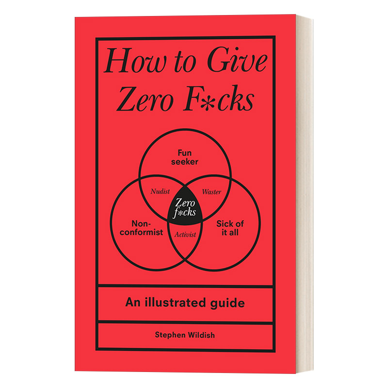 英文原版 How to Give Zero F*cks 如何不屑一顾 精装 英文版 进口英语原版书籍