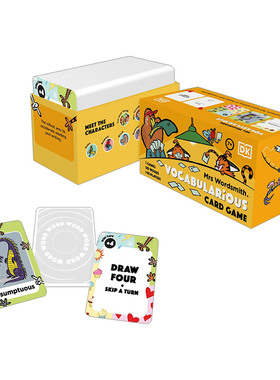 英文原版 Mrs Wordsmith Vocabularious Card Game 沃德史密斯夫人 词汇卡游戏  盒装 7-11岁 英文版 进口英语原版书籍