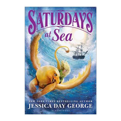 英文原版 Saturdays at Sea 海边的周六时光 Jessica Day George魔法城堡系列5 儿童奇幻小说 英文版 进口英语原版书籍