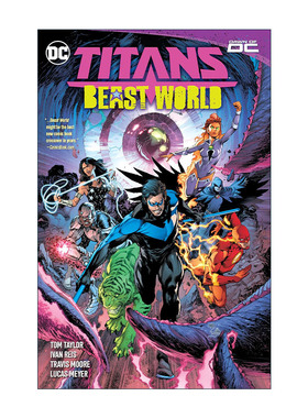 英文原版 Titans Beast World 泰坦 野兽星球 DC漫画 超人 蝙蝠侠 Tom Taylor 英文版 进口英语原版书籍