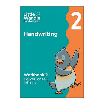 英文原版 Little Wandle Handwriting Workbook 2 Lower-case letters 儿童书写练习 小写字母 英文版 进口英语原版书籍