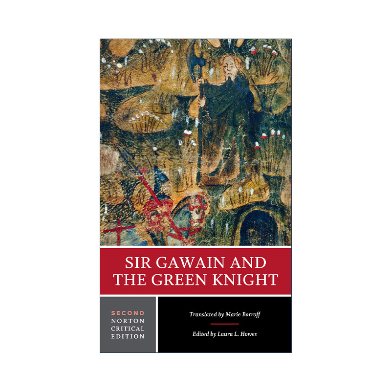 英文原版 Sir Gawain and the Green Knight高文爵士与绿衣骑士第二版 Marie Borroff诺顿文学解读系列Norton Critical Edition