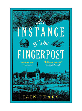 英文原版 An Instance of the Fingerpost 指路标的实例 伊恩·皮尔斯历史神秘推理小说 英文版 进口英语原版书籍