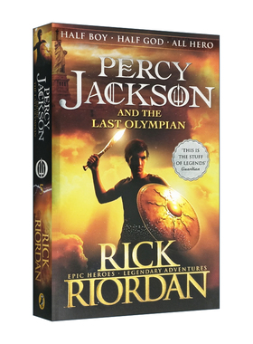 Percy Jackson and the Last Olympian Book 5 波西·杰克逊与最终之神 波西杰克逊第一季 英文原版科幻小说 进口书籍