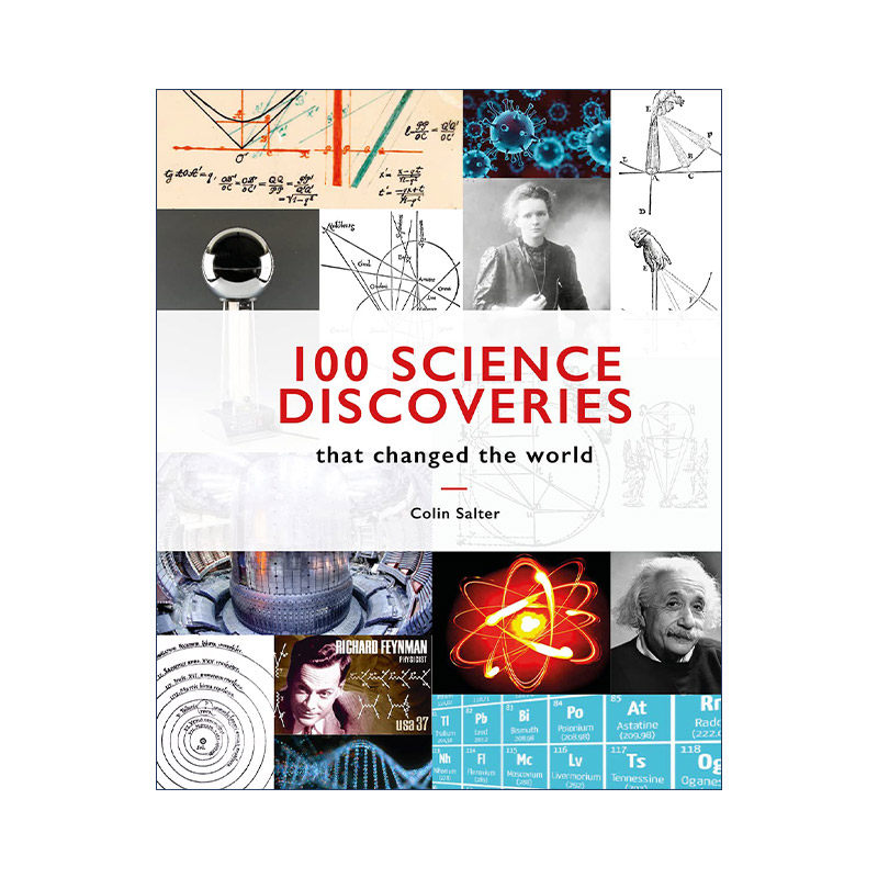 英文原版 100 Science Discoveries That Changed The World 改变世界的100个科学发现 科学故事集精装 英文版 进口英语原版书籍