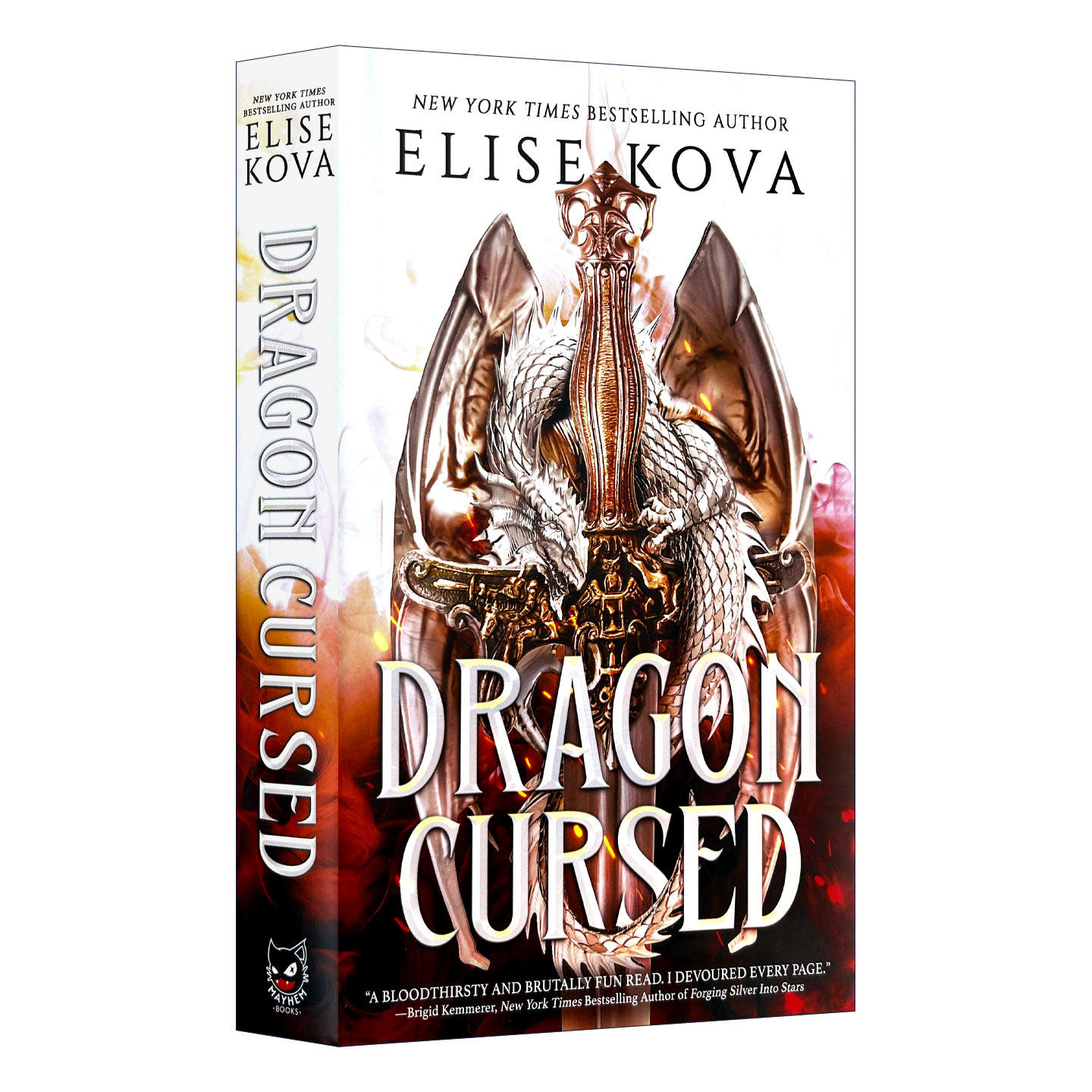 英文原版 Dragon Cursed 龙的诅咒 精装豪华刷边 英文版 进口英语原版书籍