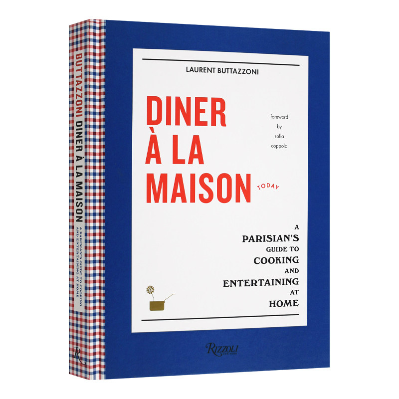 在家吃晚餐 巴黎式烹饪法餐 Diner A La Maison 英文原版食谱菜谱教程 进口生活科普书籍
