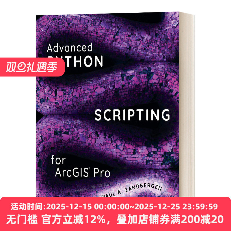 英文原版 Advanced Python Scripting for Arcgis Pro Arcgis Pro 的高级 Python 脚本 英文版 进口英语原版书籍
