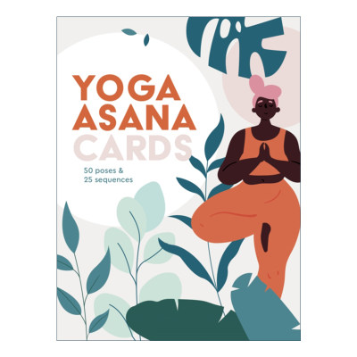 英文原版 Yoga Asana Cards 50 poses & 25 sequences 瑜伽卡片50个姿势 英文版 进口英语原版书籍