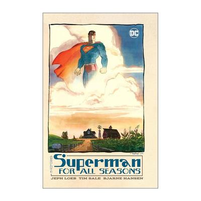 英文原版 Absolute Superman for All Seasons 绝对超人 四季 DC漫画 精装收藏版 杰夫·洛布 英文版 进口英语原版书籍