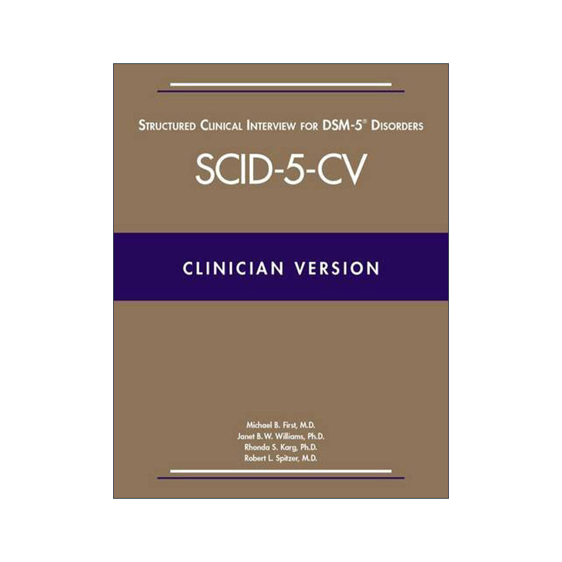英文原版 Structured Clinical Interview for DSM-5? Disorders Clinician Version  DSM-5障碍定式临床检查 临床版 进口书籍