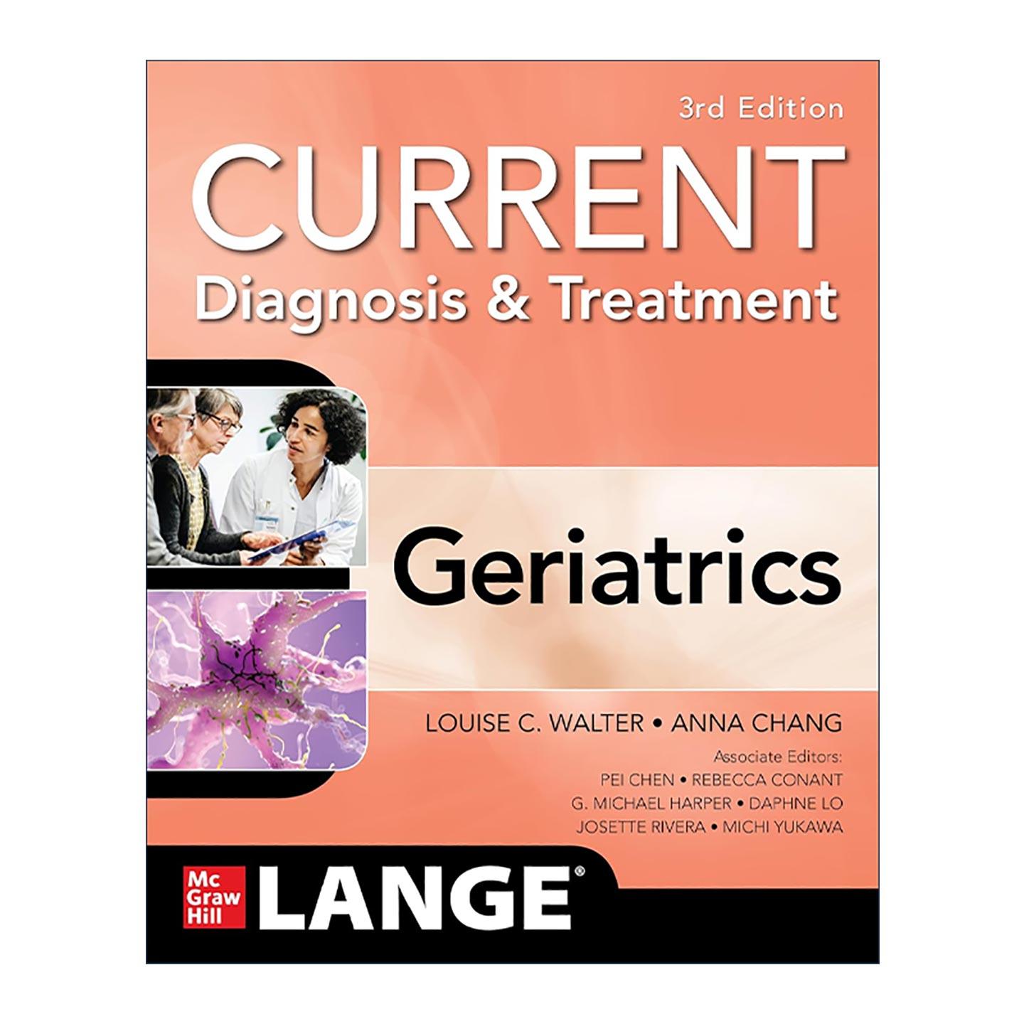 英文原版 Current Diagnosis and Treatment Geriatrics 现代老年病学诊断和治疗 第3版 英文版 进口英语原版书籍