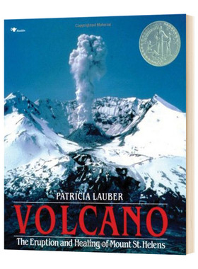 火山 圣海伦斯火山的爆发和熄灭 Volcano Eruption and Healing of Mt. St Helen's 英文原版儿童文学读物 进口英语书籍