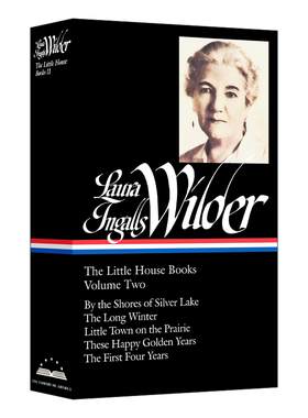英文原版 Laura Ingalls Wilder 劳拉·英格尔斯·怀德 小屋系列书卷二 美国图书馆 精装 英文版 进口英语原版书籍