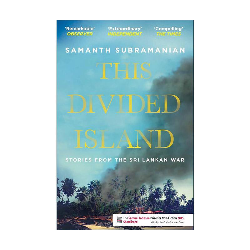 英文原版 This Divided Island 这个分离的岛屿 生活 死亡与斯里兰卡战争 英文版 进口英语原版书籍
