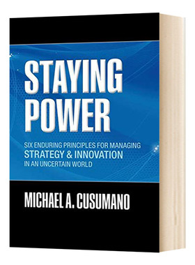 保持强大 Staying Power 企业动荡时期战略与创新管理六大持久原则 精装 英文原版管理读物 进口英语书籍