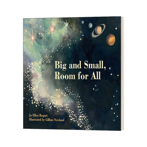 Big and Small, Room for All 无论大小，都有空间 儿童纸板书绘本 宇宙主题