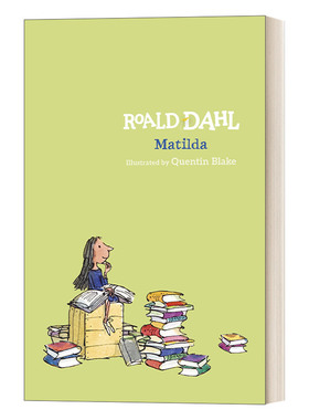 玛蒂尔达 精装彩色插画版 Matilda 罗尔德·达尔 英文原版儿童文学读物 进口英语书籍