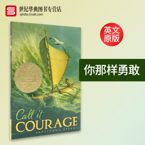 你那样勇敢 英文原版小说 Call it Courage 勇气 纽伯瑞金奖作品 儿童文学英语课外阅读书籍 Armstrong Sperry 英文版进口书