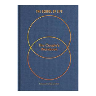 情感指南 The 伴侣手册 英文原版 精装 进口英语原版 英文版 Couple 书籍 Workbook 人生学校系列 聚焦改善亲密关系