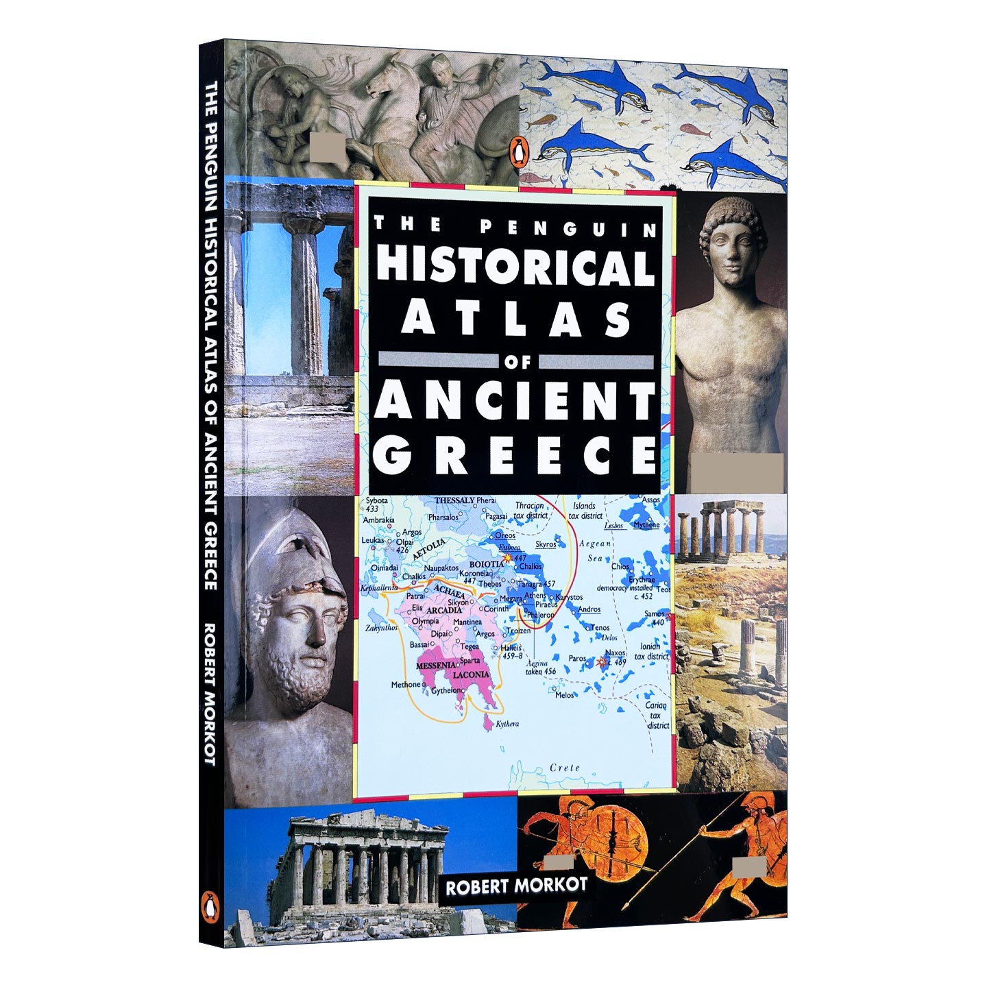 英文原版 The Penguin Historical Atlas of Ancient Greece 企鹅古希腊历史地图集 历史地理学工具书外国文学 英文版 进口书籍