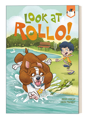 Look at Rollo! (Rollo) 看罗洛！ 兰登儿童幽默桥梁章节书 全彩插画 Reed Duncan