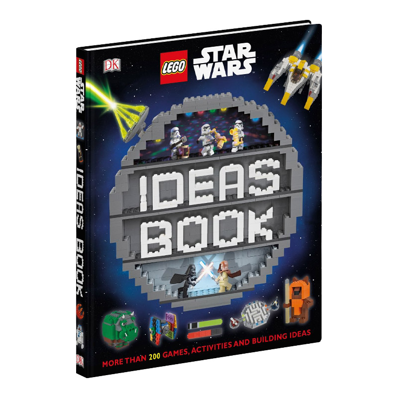 乐高星球大战创意书 LEGO Star Wars Ideas Book 游戏 活动 建造理念 DK 精装 英文原版儿童读物 进口英语书籍